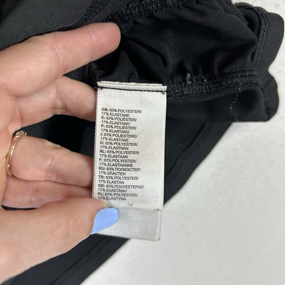 North Face Long Sleeve Compression Base Layer Shirt Womens Medium Black Athletic - Picture 5 of 10